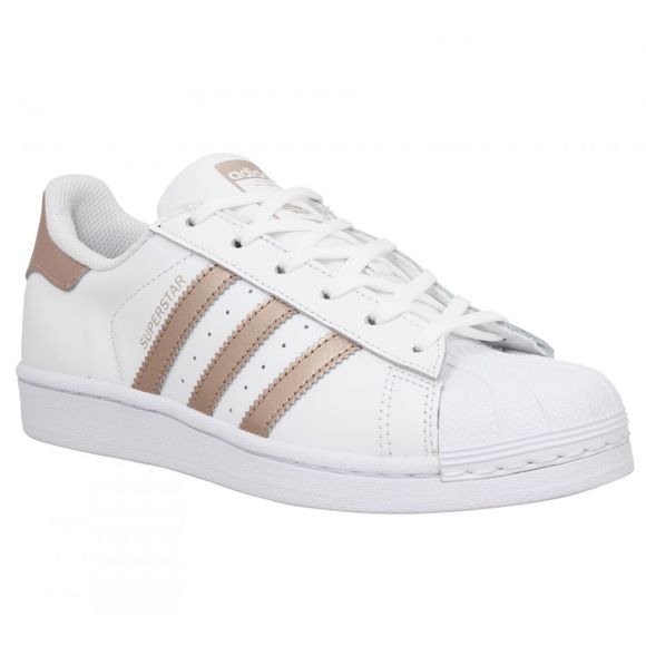 superstar metal toe Beige enfant