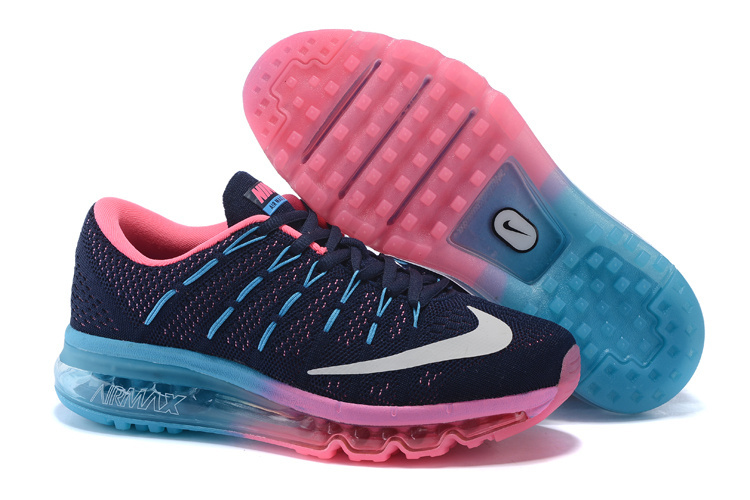 air max rose et bleu