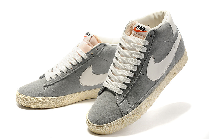 nike blazer femme gris