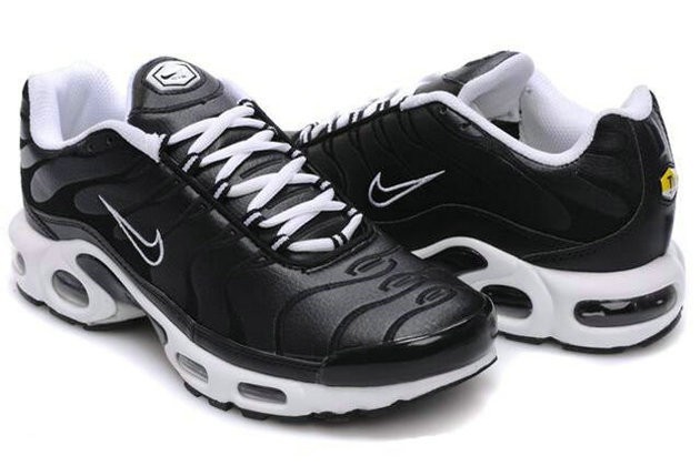 nike tn cuir noir